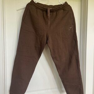 Gymshark Chocolate Brown oversized Joggers